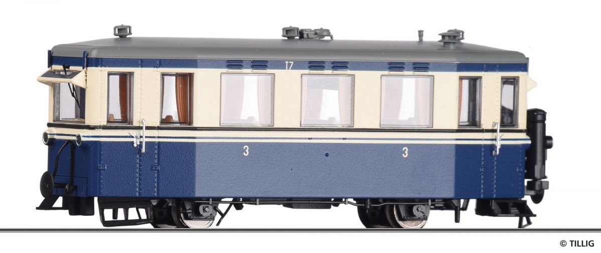 H0e-Triebwagen T7 der MEG