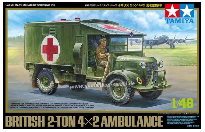 1:48 Brit. 2to. 4x2 Krankenwagen