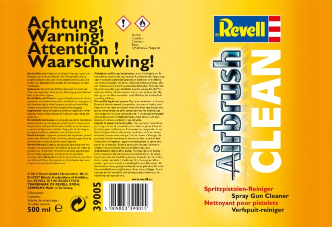 Airbrush Email Cleaner, 500ml