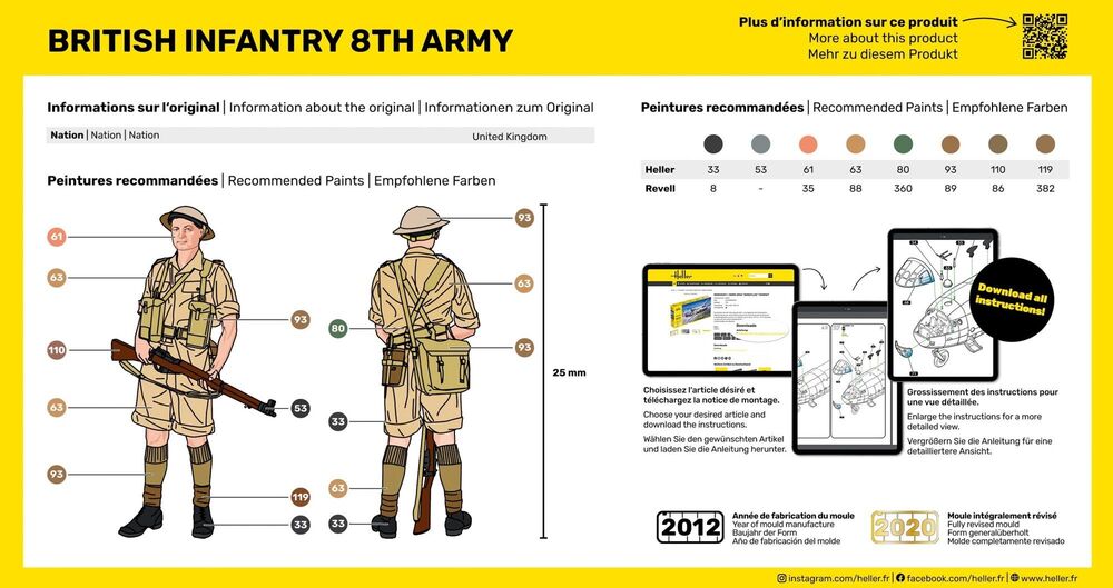 1:72-Britische Infanterie 8. Armee