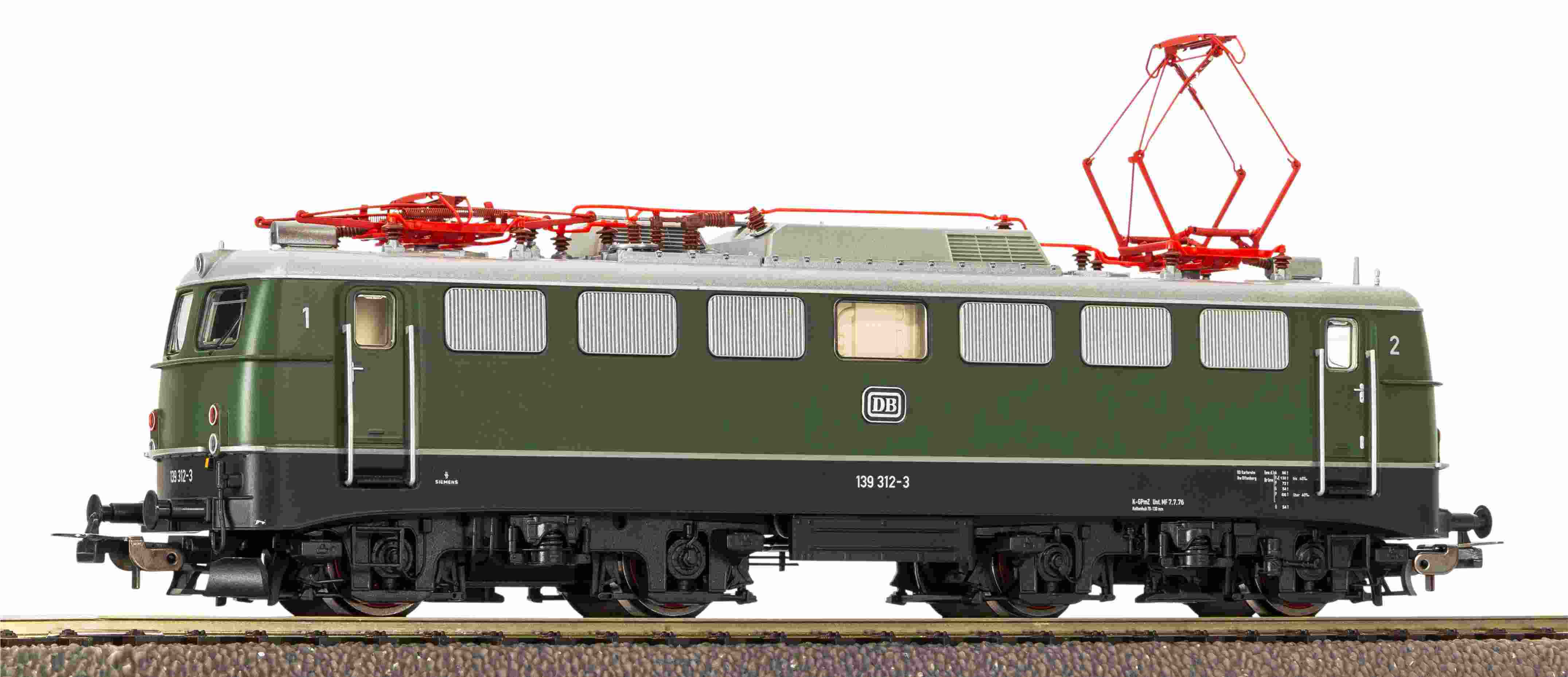 DC-Sound-E-Lok BR 139 grün DB, Ep.IV