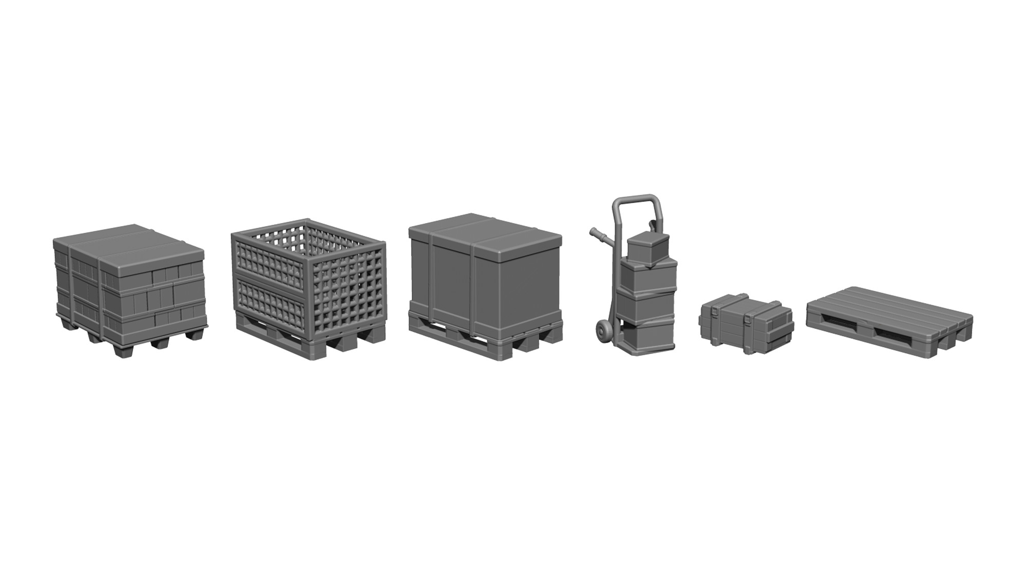 3D-Kit, Ladegüter-Set Palett