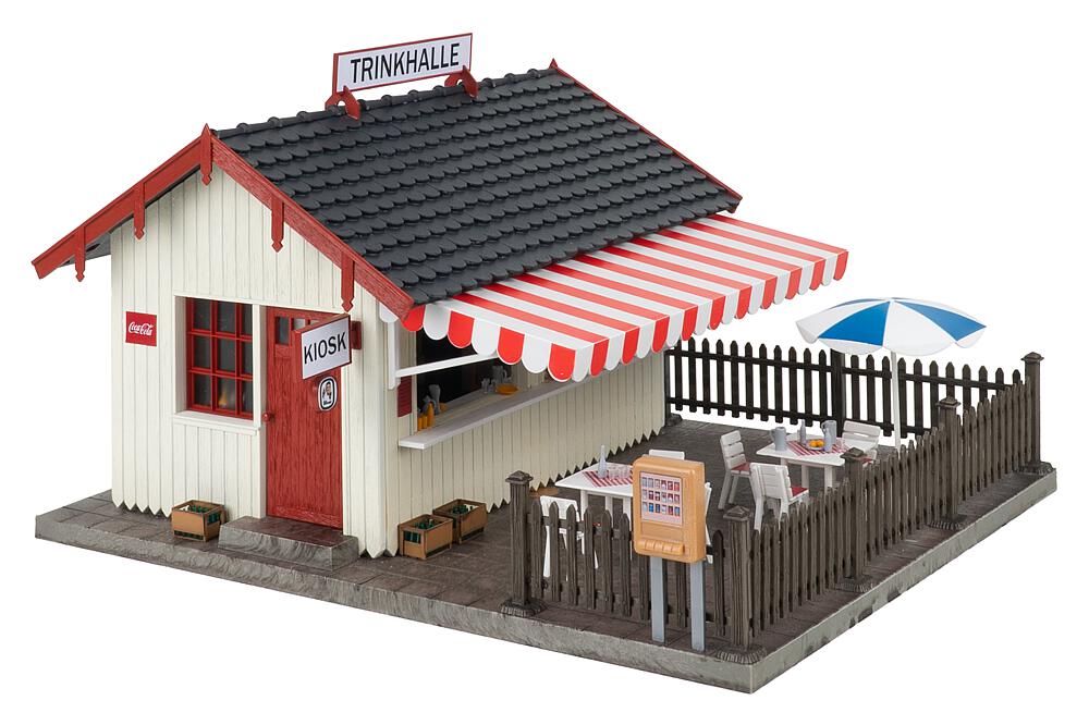 Kiosk mit Biergarten