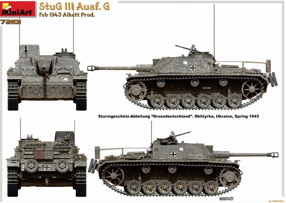 1:72 Deutscher StuG III Ausf.G Prod.1943