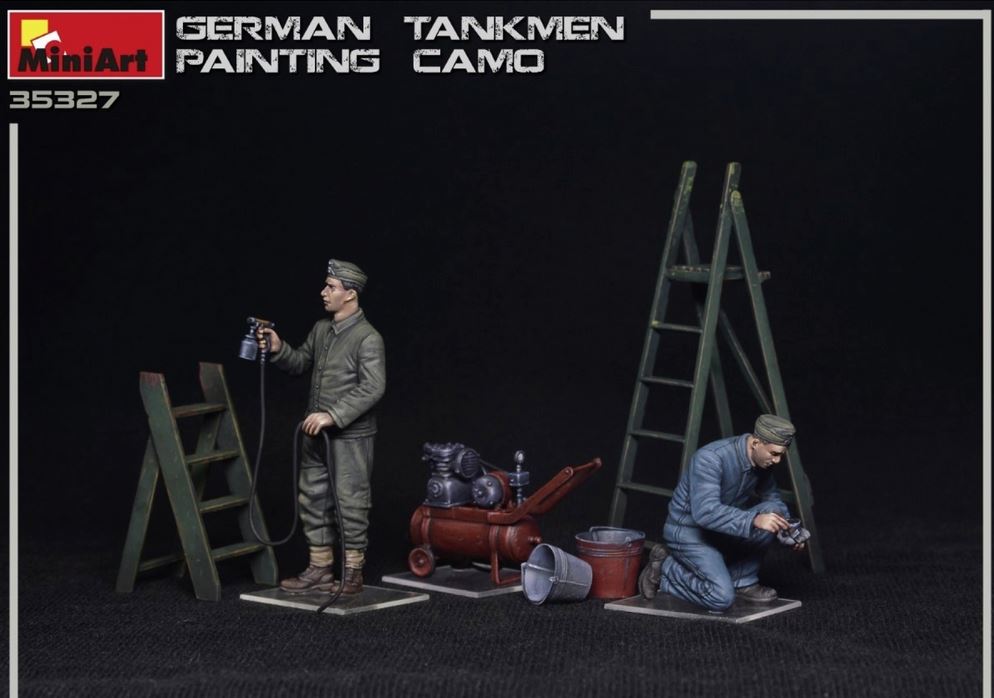 1:35 Figuren Deutscher Panzer-Besatzung