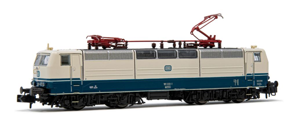 N-Elektrolokomotive BR 181.2, blau/beige