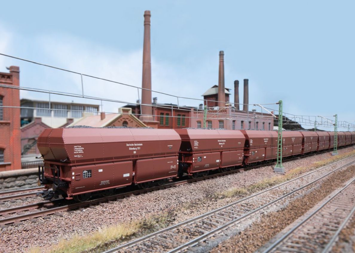 Selbstentladewagen-Set OOt Oldenburg DRG