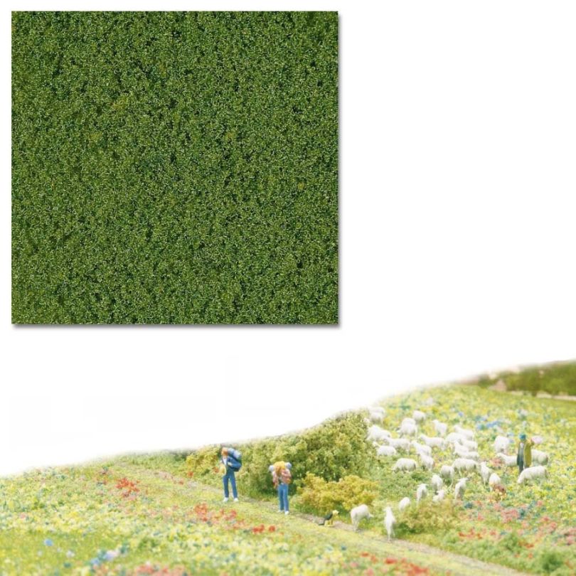 Microflocken mittelgrün
