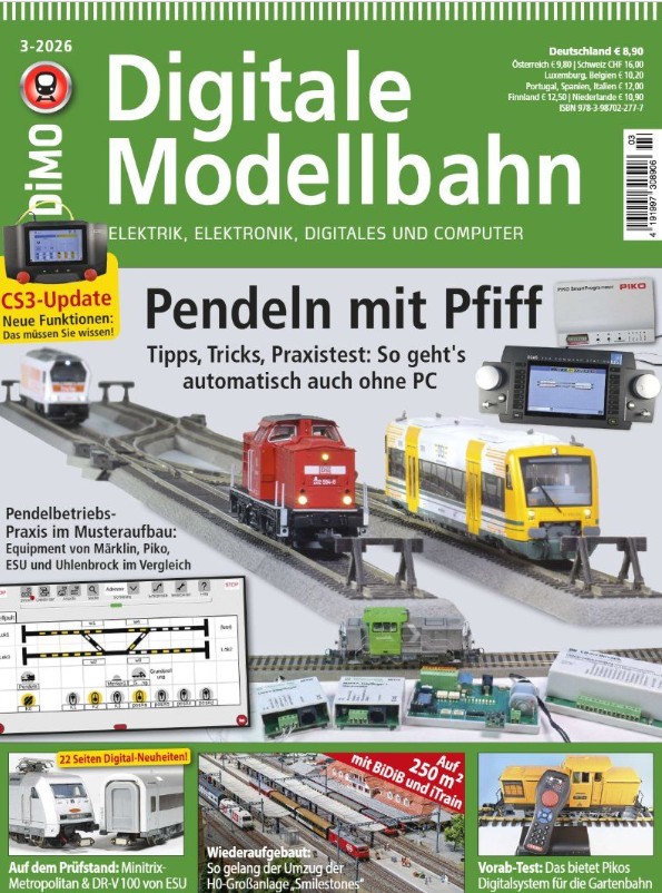 Digitale Modellbahn: Pendeln mit Pfiff