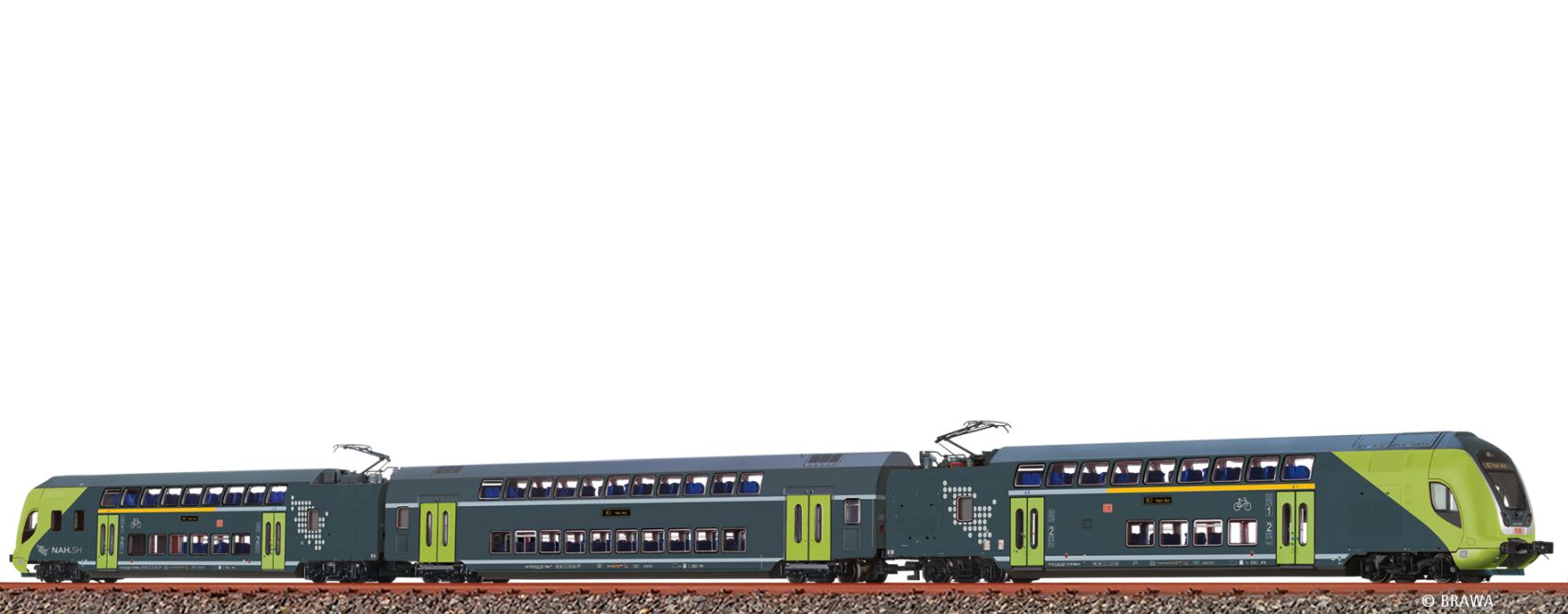 N-Triebwagen NAH.SH DBpza AG Ep.6 DC-Ana