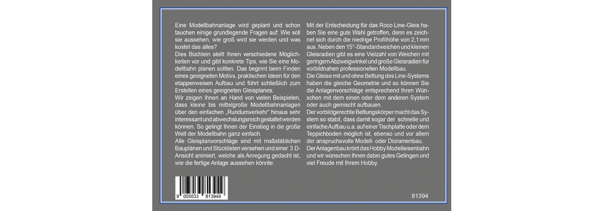 H0-ROCO LINE Gleispläne