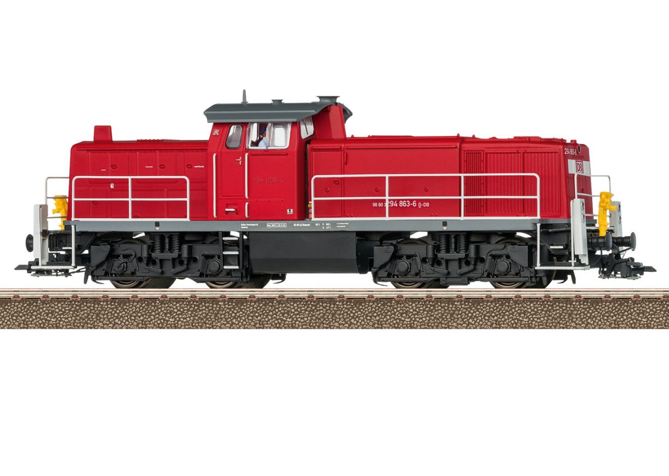 Diesellokomotive BR 294, DB, Ep.VI