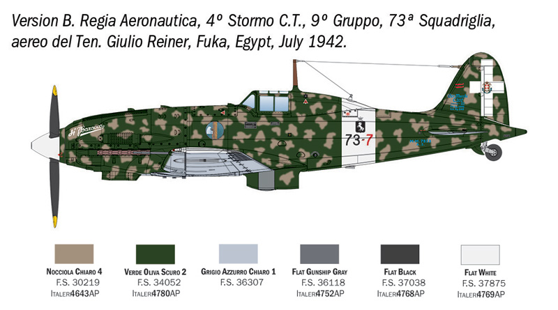 1:48 Macchi MC.202 Folgore